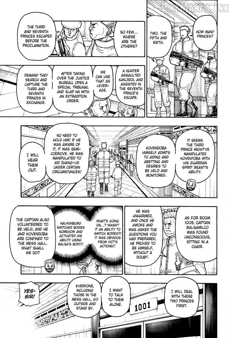 Hunter x Hunter, Chapter 417 image 07